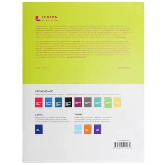 YUPO&reg; Collection Watercolor Paper, 9" x 12" {5}