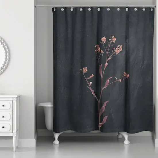Spicy Botanical 71" x 74" Shower Curtain {1}