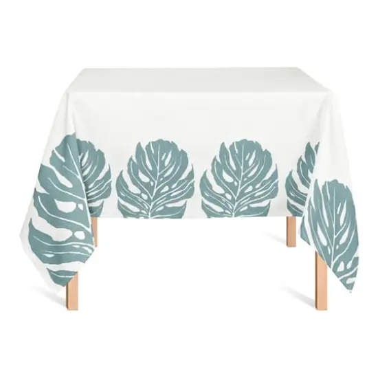 Four Leaf Monstera 58" x 58" Tablecloth {3}
