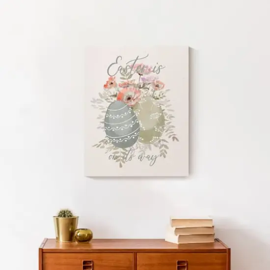Easter On Its Way 2 16" x 20" Canvas Wall Art {5}