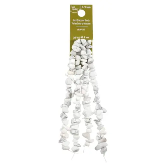 Matte Howlite Chip Beads by Bead Landing&trade; {5}
