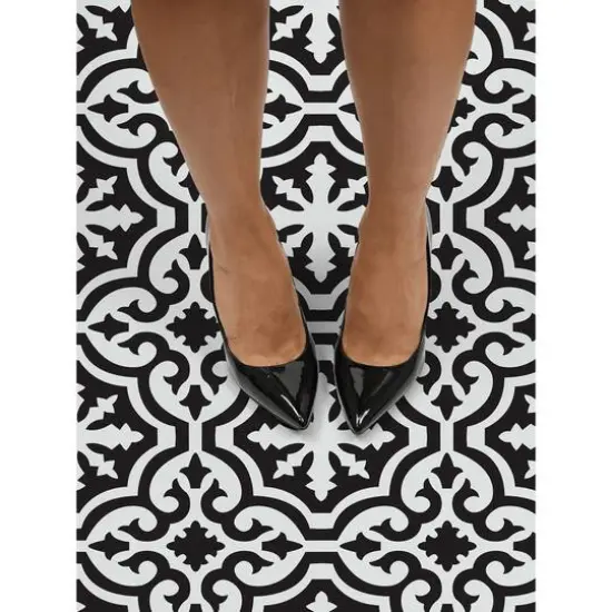 FloorPops Parma Peel & Stick Floor Tiles {8}