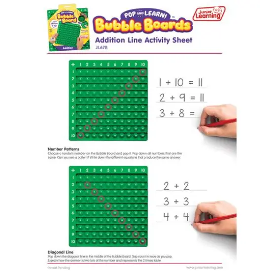 Junior Learning&reg; Addition Bubble Board {5}