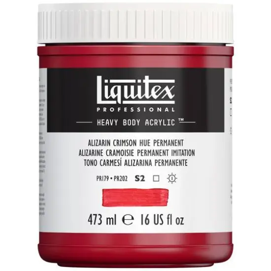 Liquitex® Professional Heavy Body Acrylic™ Paint, 16oz. Alizarin Crimson Hue Permanent {4}