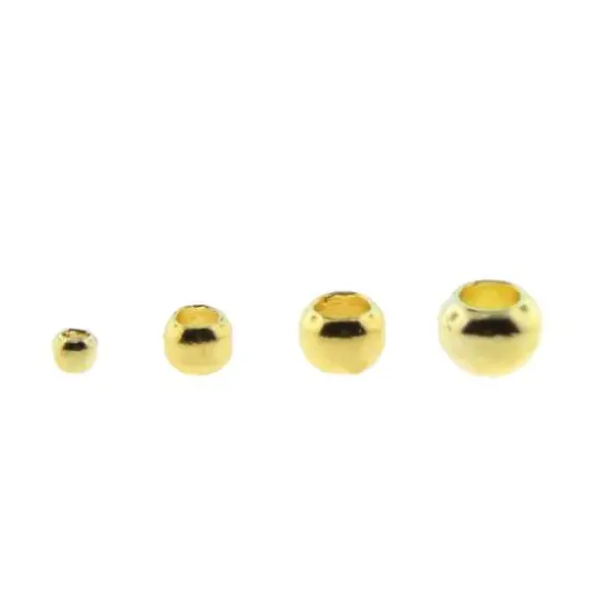The Beadsmith&reg; Assorted Gold Plated Crimp Beads, 600ct. {6}