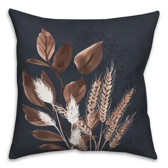 18" Autumn Botanicals Indoor/Outdoor Pillow {1}