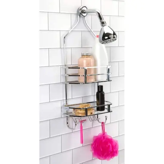 Bath Bliss Moderno Shower Caddy Chrome {5}