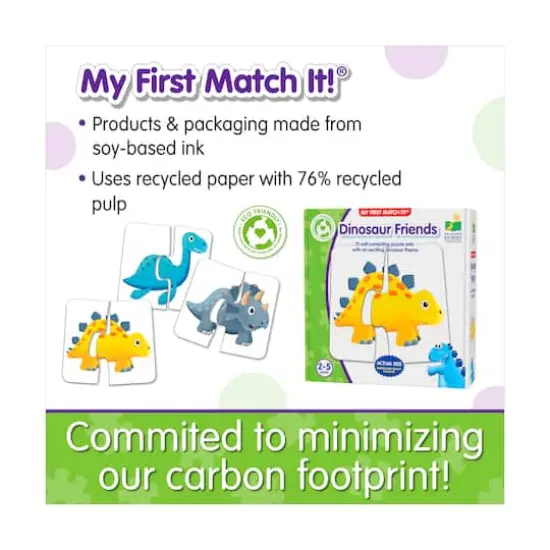 My First Match It! - Dinosaur Friends {6}