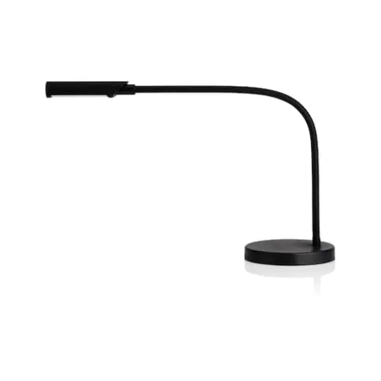 UberLight&trade; Flex 4200TL Black LED Task Light Lamp with Base {5}
