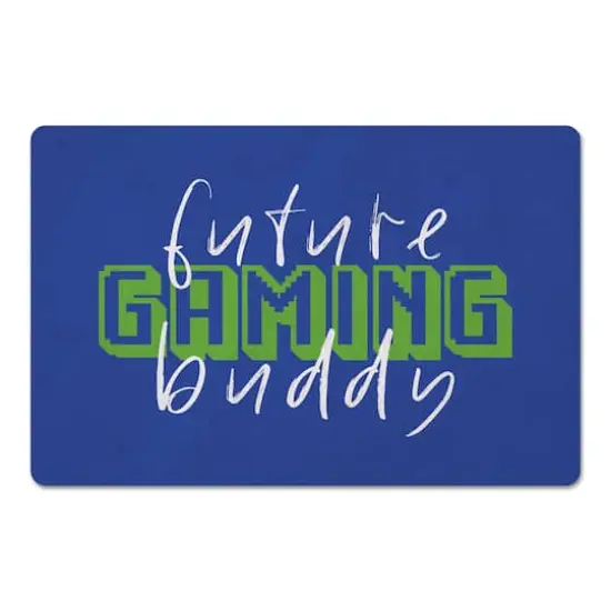 18" x 27" Future Gaming Buddy Floor Mat {1}