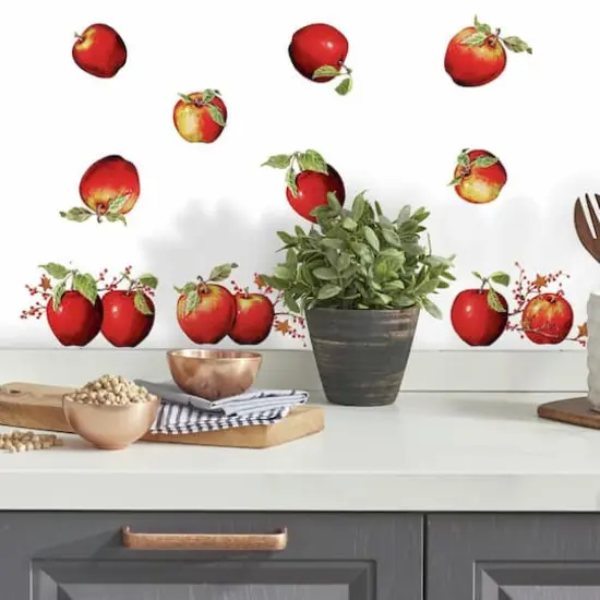 RoomMates Country Apples Peel & Stick Wall Decals {3}