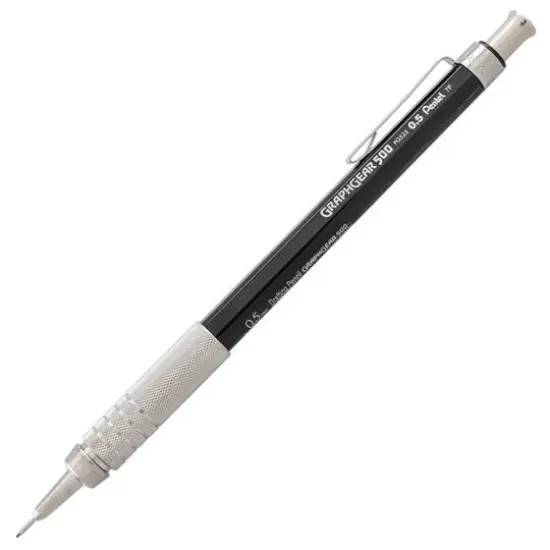 Pentel&reg; GraphGear 500&trade; 0.5mm Black Drafting Pencil {10}