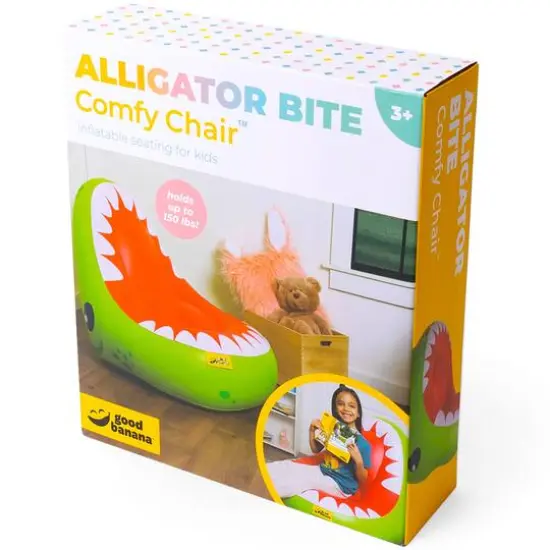 Good Banana&trade; Alligator Bite Kids Comfy Chair {3}