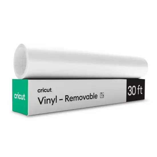 Cricut&reg; Bulk Premium Vinyl&trade; Removable White, 12" x 30ft. {3}