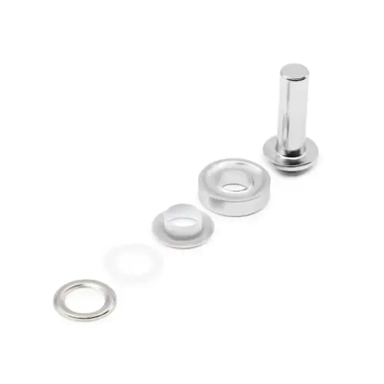 Dritz&reg; White Fashion Grommet Kit with Tools {4}