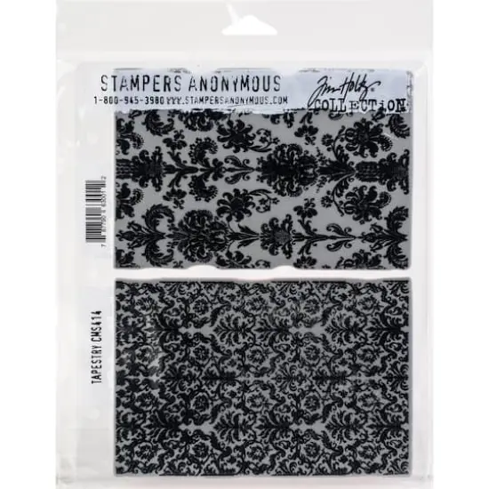 Stampers Anonymous Tim Holtz&reg; Tapestry Cling Stamps {1}
