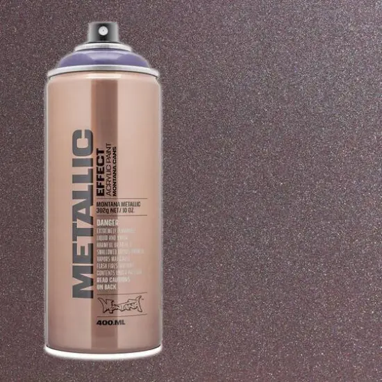 Montana&trade; Cans Metallic Effect Spray Paint, 400mL Plum {4}