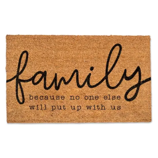 Put Up With Family Doormat {1}