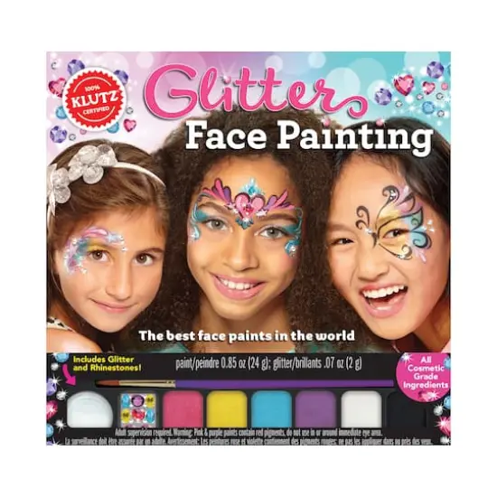 Klutz&reg; Glitter Face Painting Kit {4}
