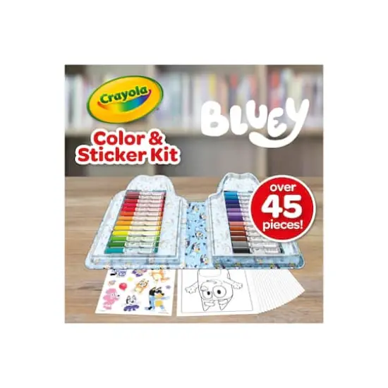 Crayola&reg; Bluey Color & Sticker Kit {4}