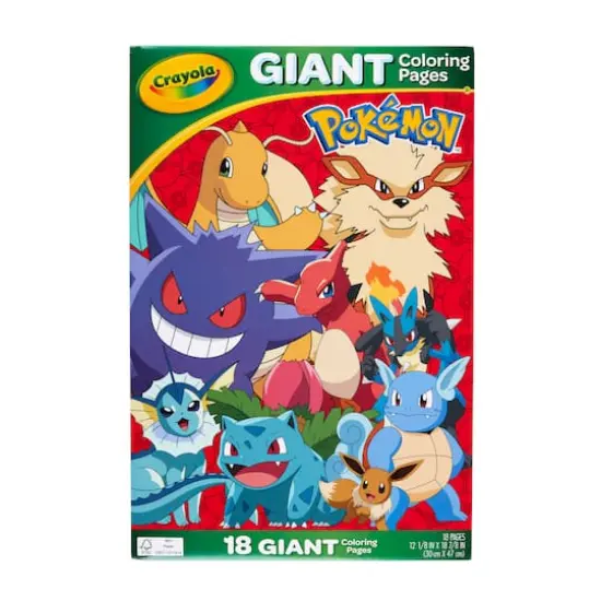 Crayola&reg; Pok&eacute;mon&trade; Giant Coloring Pages {1}