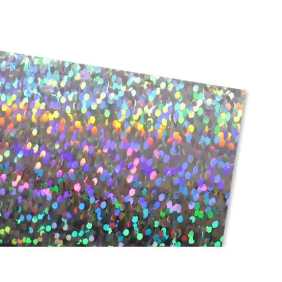 PA Vinyl Sparkle Permanent Adhesive Vinyl Silver {3}