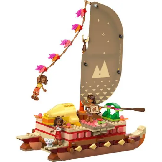 LEGO&reg; Disney Moana&rsquo;s Adventure Canoe Fantasy Toy Model Kit 43270 {3}