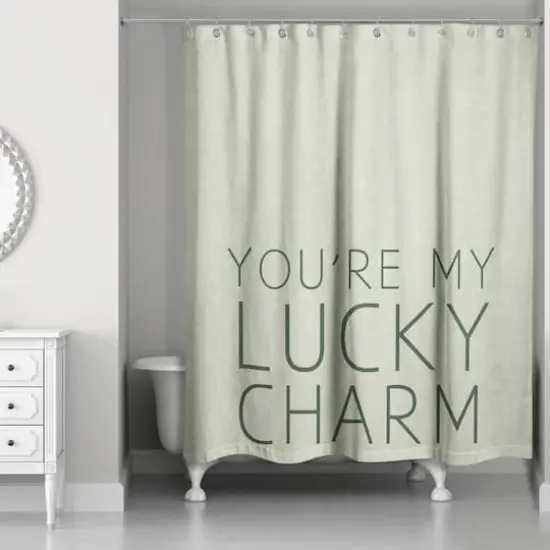 You're My Lucky Charm 71" x 74" Shower Curtain {3}