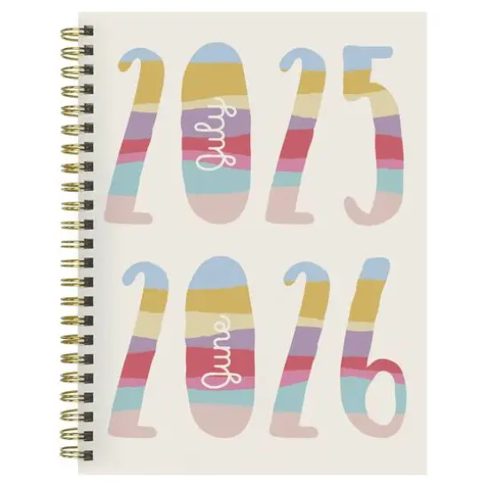 TF Publishing 2025-2026 Jolly Good Year Medium Weekly/Monthly Planner {1}
