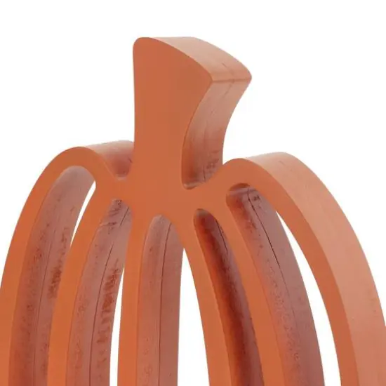 11.75" Die Cut Pumpkin Tabletop D&eacute;cor by Ashland&reg; Orange {4}