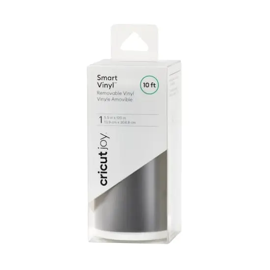 Cricut Joy&trade; Removable Smart Vinyl&trade; 10ft. Value Roll Silver {1}
