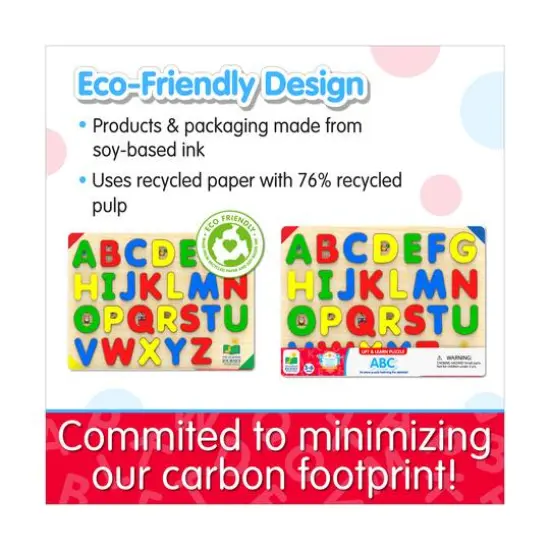 Lift & Learn Puzzle - ABC: 26 Pcs {7}