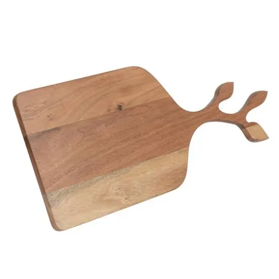 Hello Honey&reg; 20" Acacia Wood Cutting Board with Branch Shape Handle {1}