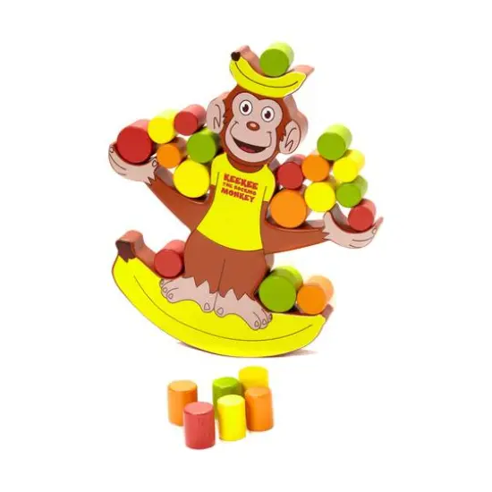 KeeKee&trade; The Rocking Monkey Balancing Game {3}