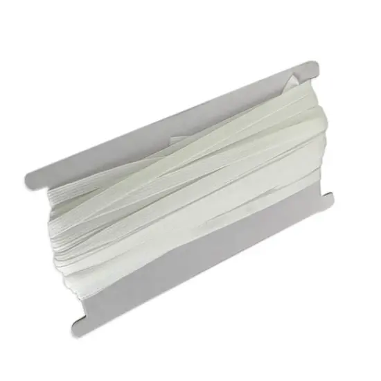 Poly-Fil&reg; 1/4" White Poly/Latex Braided Elastic {3}