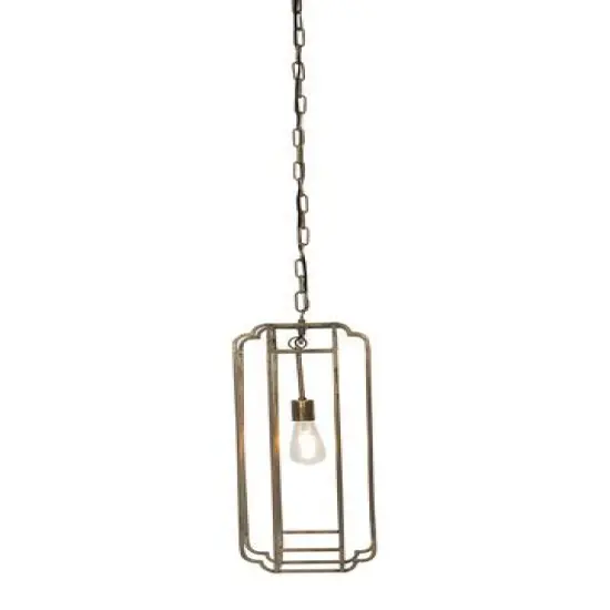 Hello Honey&reg; 25" Hanging Pendant Lamp With Gold Finish {7}