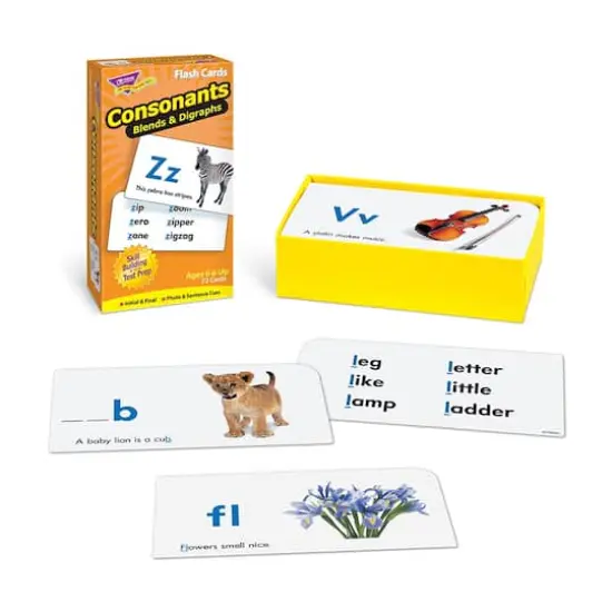 Trend Enterprises&reg; Consonants Skill Drill Flash Cards {3}