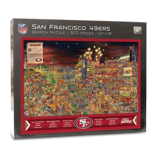 Joe Journeyman NFL 500 Piece Jigsaw Puzzle San Francisco 49ers {1}