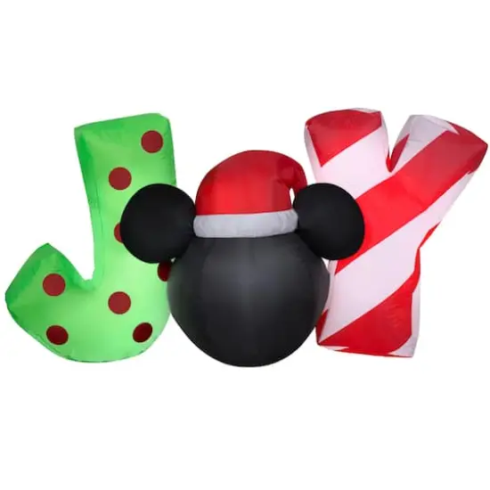 2.5ft. Airblown&reg; Inflatable Mickey Mouse JOY Sign {1}