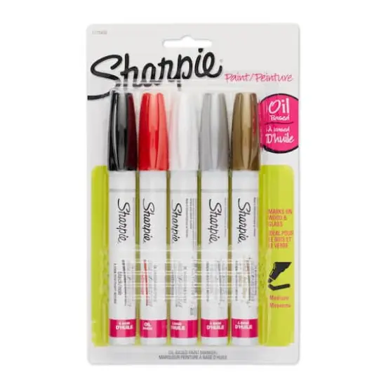 Sharpie&reg; Oil-Based Paint Markers, Medium Point Basic Set {1}