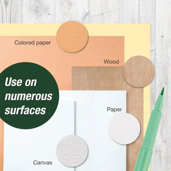 Faber-Castell&reg; PITT&reg; 6 Color Artist Brush Pen Set Pastel {5}