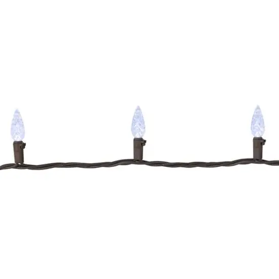 70ct. Pure White LED C6 String Lights {8}