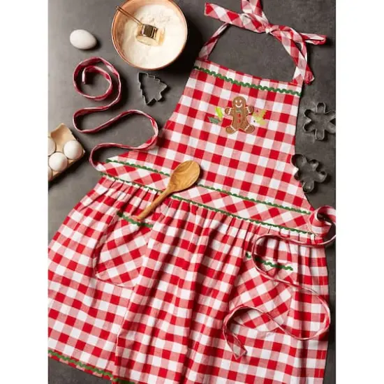 DII&reg; Holiday Warm Gingerbread Chef Apron {11}