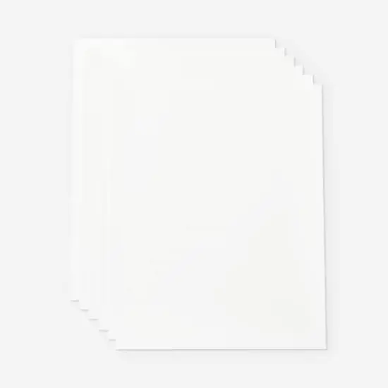 Cricut&reg; Clear US Letter Printable Vinyl, 12ct. {4}