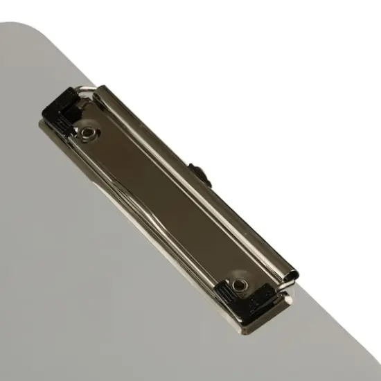 JAM Paper Letter Size Plastic Clipboard Smoke Gray {5}