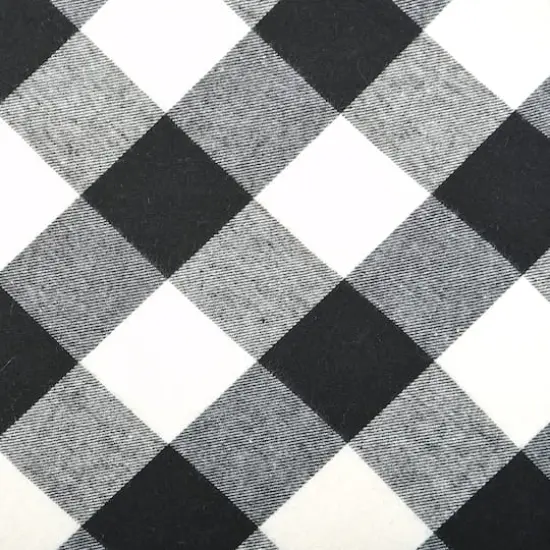 52" General Store Collection Black & White Plaid Tree Skirt {4}