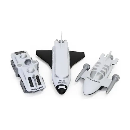 Magnetic Mix or Match Vehicles Space Explorer Set {3}