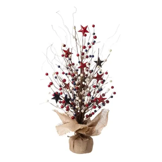 Glitzhome&reg; 20" American Berry Table Tree {1}