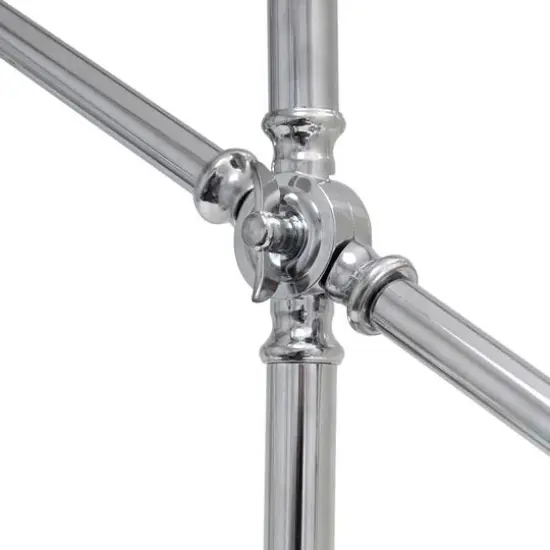 Lalia Home 2.5ft. Vertically Adjustable Desk Lamp Chrome {8}