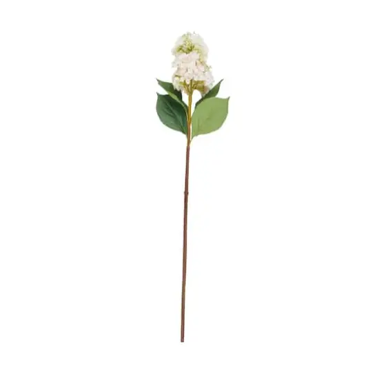34" White Hydrangea Artificial Flower Stem, 8ct. {3}